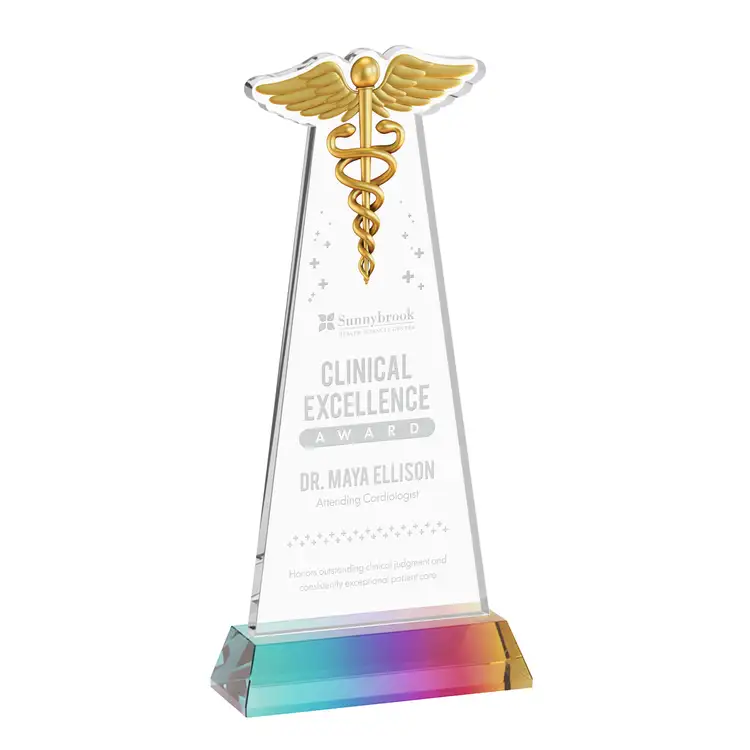 Trophée Caduceus sur socle Hartford - Gravure #37
