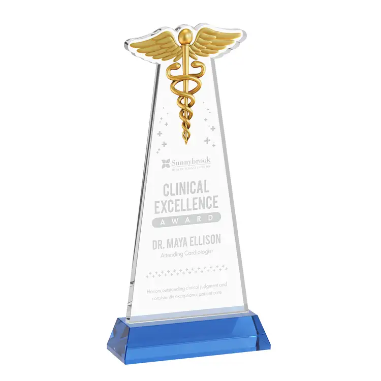 Trophée Caduceus sur socle Hartford - Gravure #39