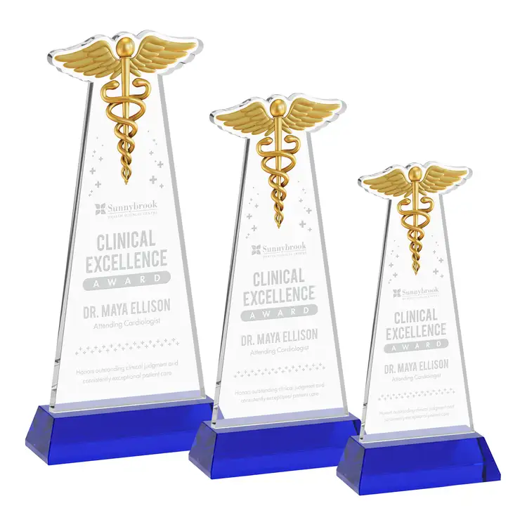 Trophée Caduceus sur socle Hartford - Gravure #6