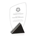 Trophée Callander en cristal Starfire sur supports en granit