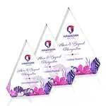 Trophée Cantebury en cristal Starfire - Diamant - Multicolore