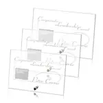 Trophée Cantebury en cristal Starfire - Rectangle horizontal - Gravure