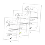 Trophée Cantebury en cristal Starfire - Rectangle vertical - Gravure