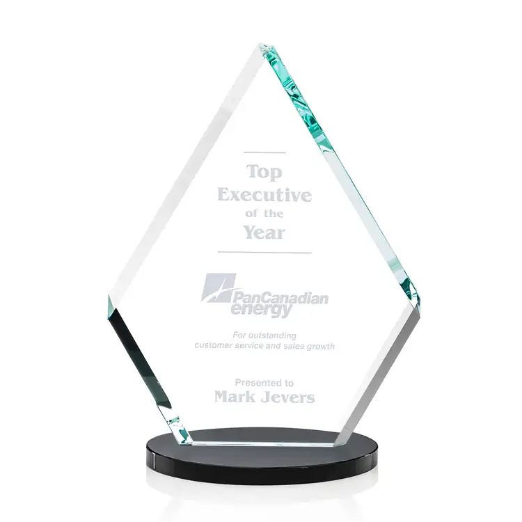 Canton Award - Starfire Crystal - Engraved #4