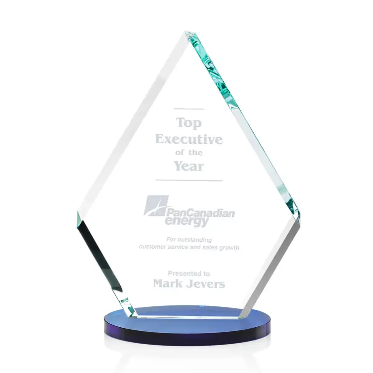 Canton Award - Starfire Crystal - Engraved #5