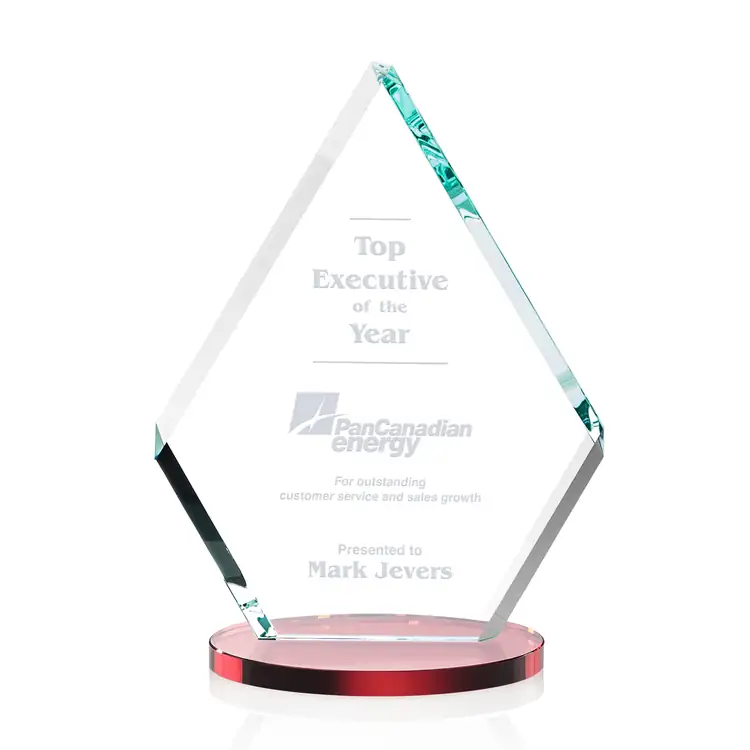 Canton Award - Starfire Crystal - Engraved #6