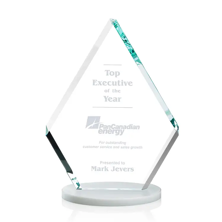 Canton Award - Starfire Crystal - Engraved #7