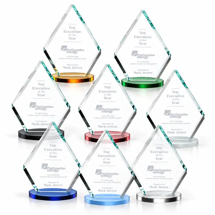 Canton Award - Starfire Crystal - Engraved