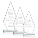 Trophée Capricia en cristal Starfire - Gravure