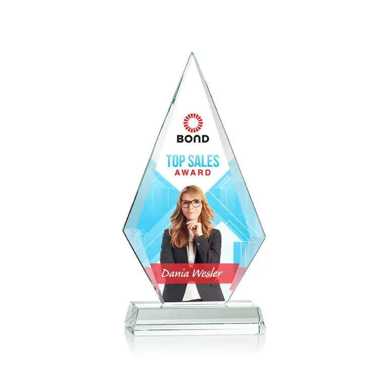 Trophée Capricia en cristal Starfire - Multicolore #2