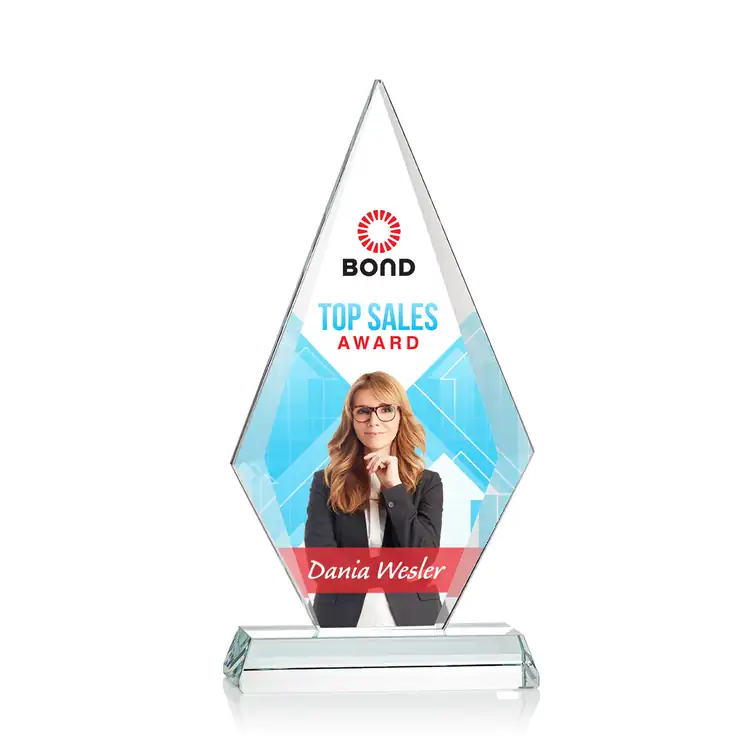 Trophée Capricia en cristal Starfire - Multicolore #3