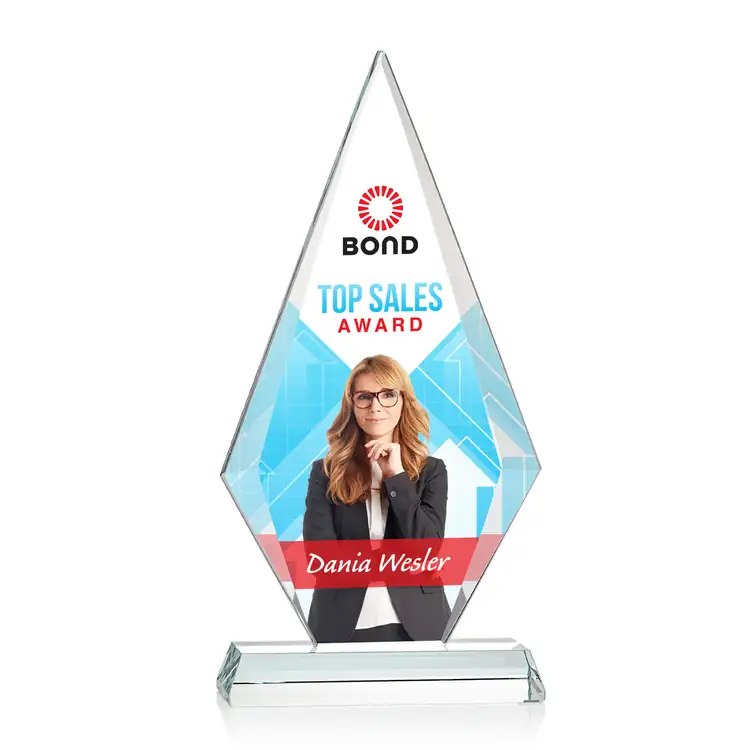 Trophée Capricia en cristal Starfire - Multicolore #4