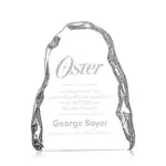 Trophée Carling en cristal optique - Iceberg - Gravure