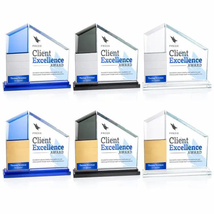 Castlewood Stackable Block Award - Multicolor