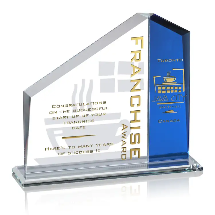 Chamberlain Starfire and Coloured Crystal Award #2