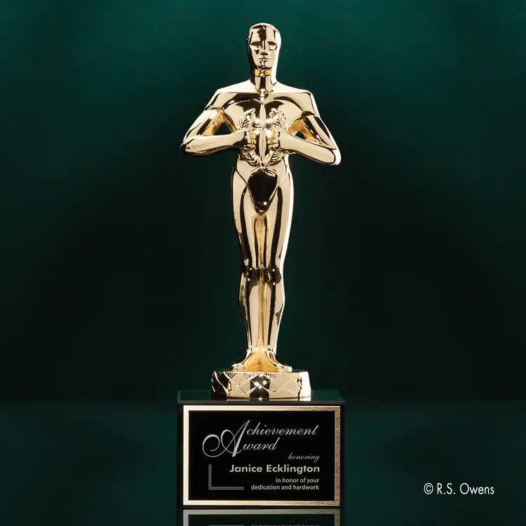 Trophée Classic Achievement sur socle en marbre #2