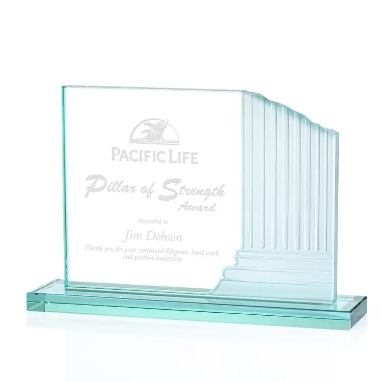 Colliseum Jade Glass Award #3