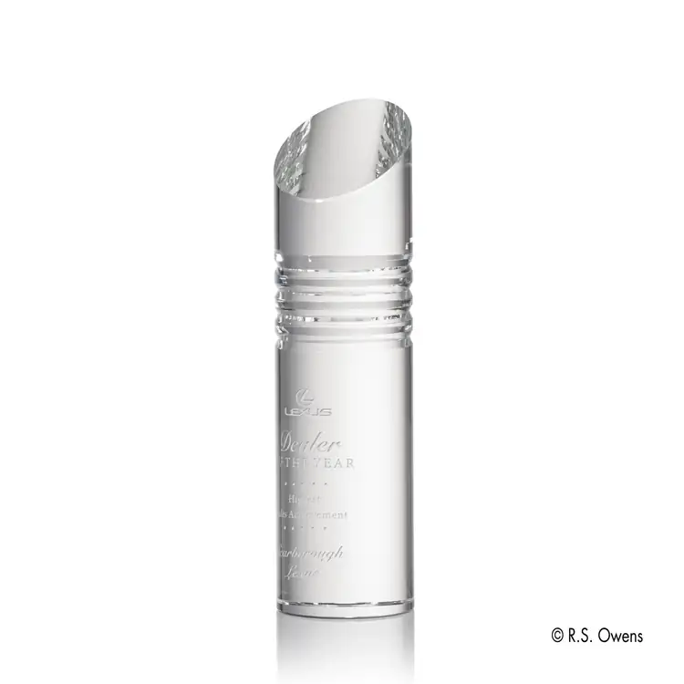 R.S. Owens Colonnade Optical Crystal Award #2