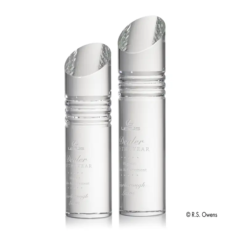 R.S. Owens Colonnade Optical Crystal Award