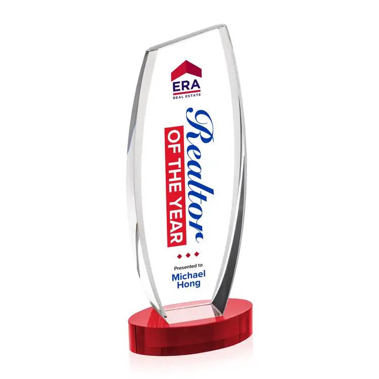 Colorado Optical Crystal Award on Alberton Base - Multicolor #22