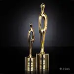 Trophée Contemporary sur socle cylindrique
