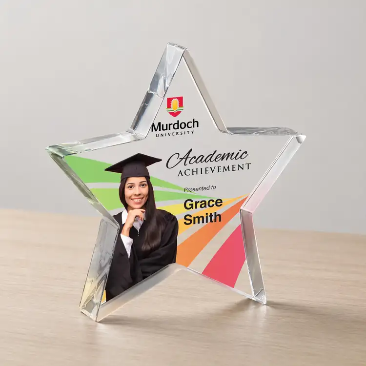 Copeland Acrylic Award - Star - Multicolor #3