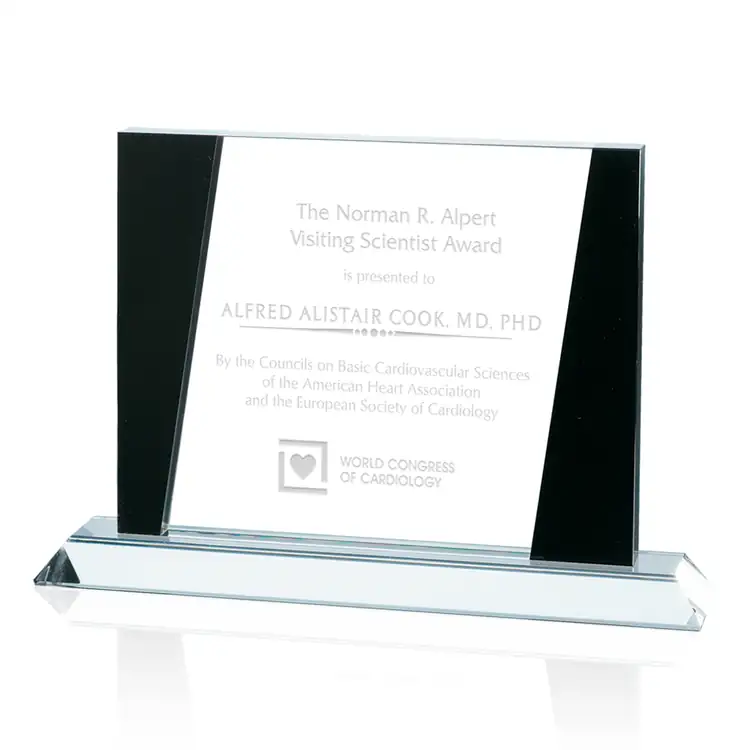 Corona Optical Crystal Award - Deep Etch #2