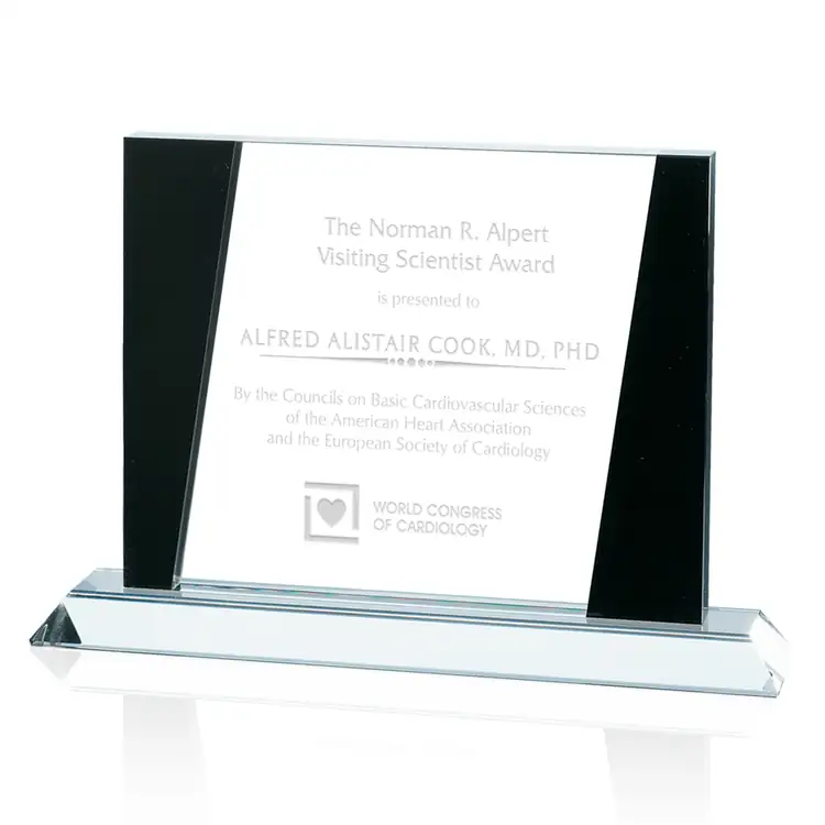 Corona Optical Crystal Award - Deep Etch #3