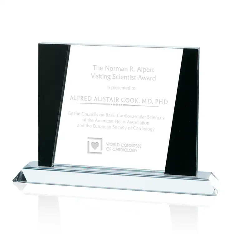 Corona Optical Crystal Award - Deep Etch
