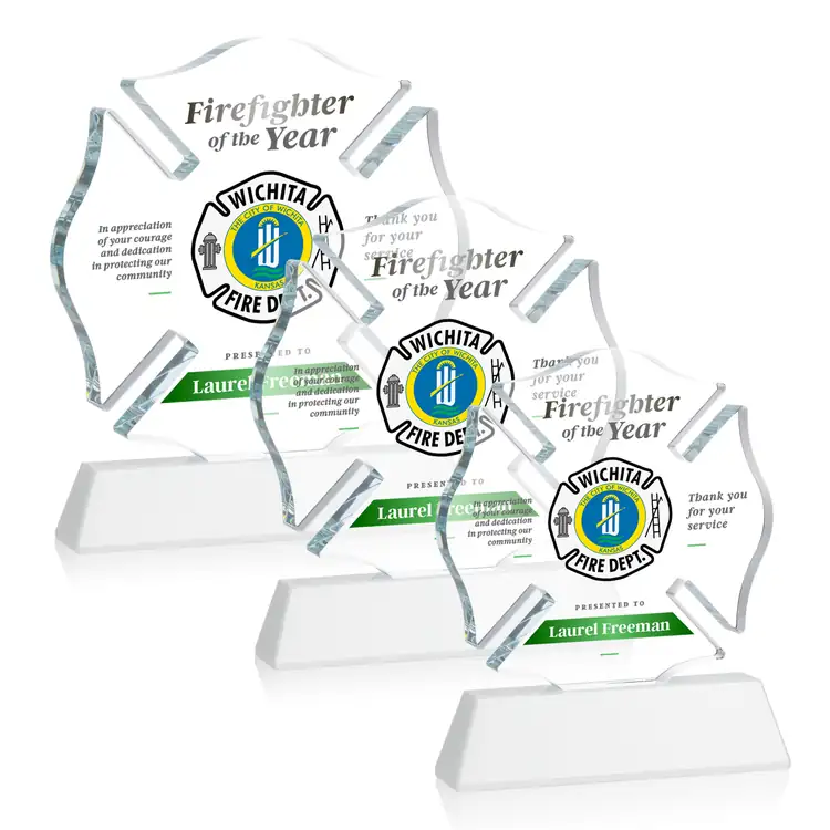 Maltese Cross Award on Newhaven Base - Multicolor #10