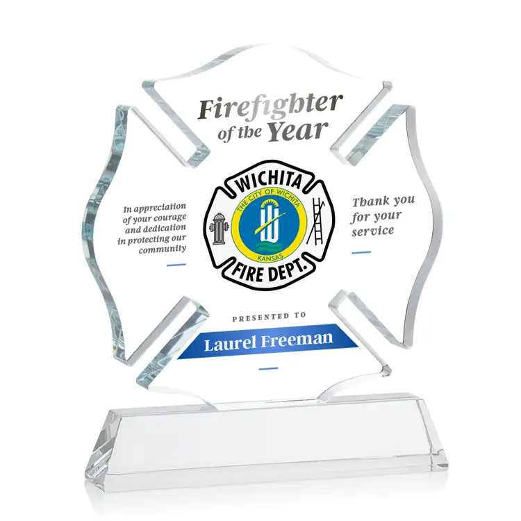 Maltese Cross Award on Newhaven Base - Multicolor #11