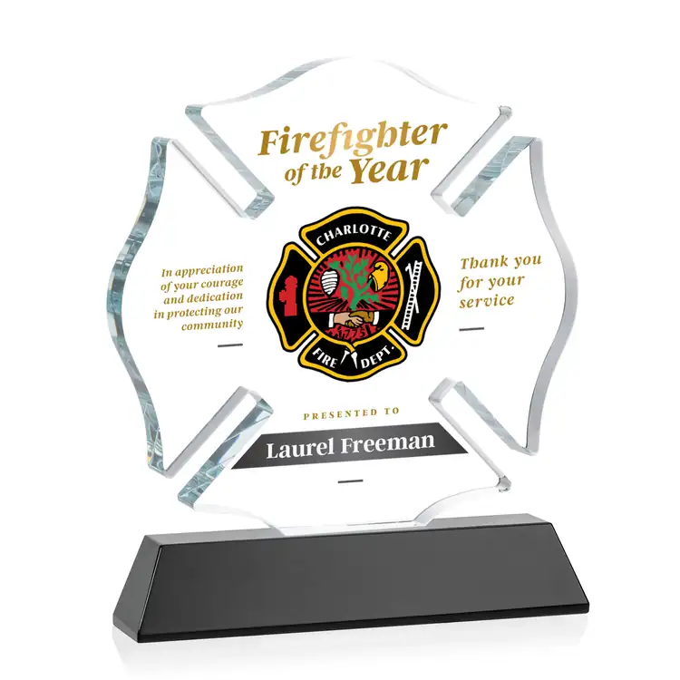 Maltese Cross Award on Newhaven Base - Multicolor #15