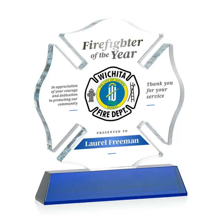 Maltese Cross Award on Newhaven Base - Multicolor #16