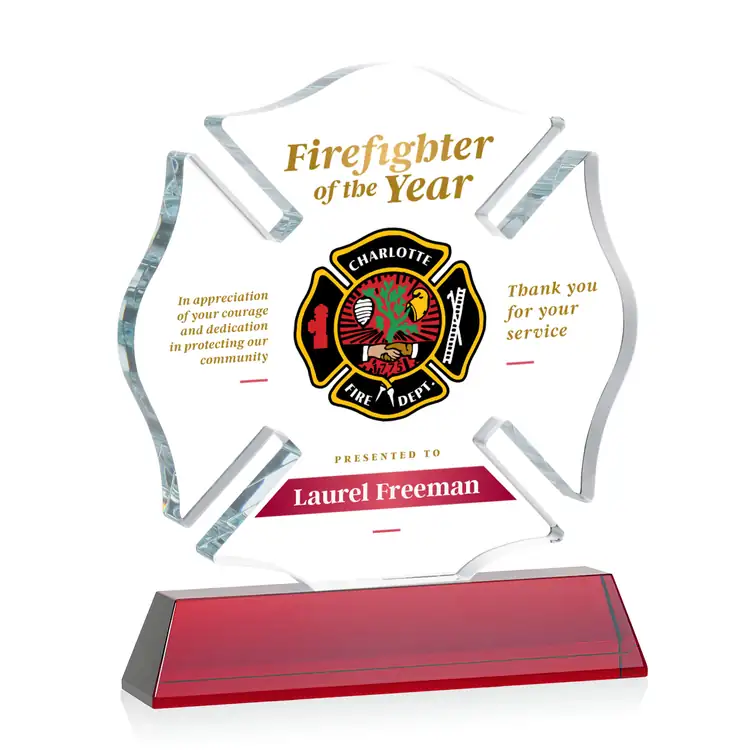 Maltese Cross Award on Newhaven Base - Multicolor #18