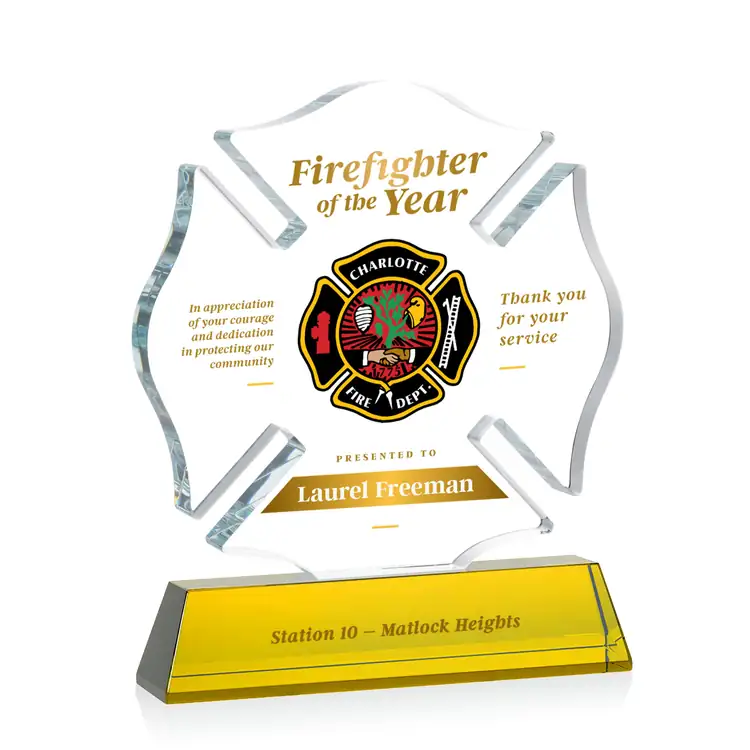 Maltese Cross Award on Newhaven Base - Multicolor #23