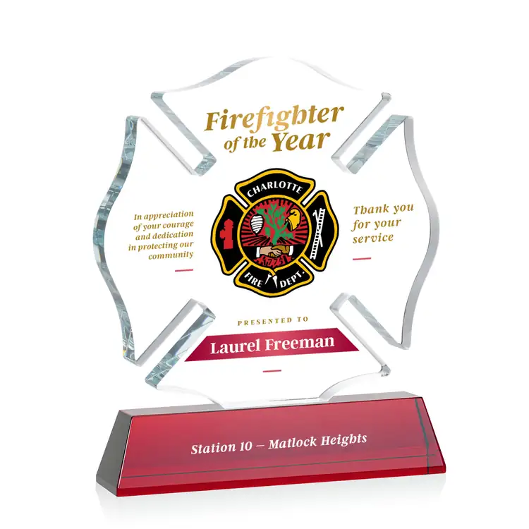 Maltese Cross Award on Newhaven Base - Multicolor #28