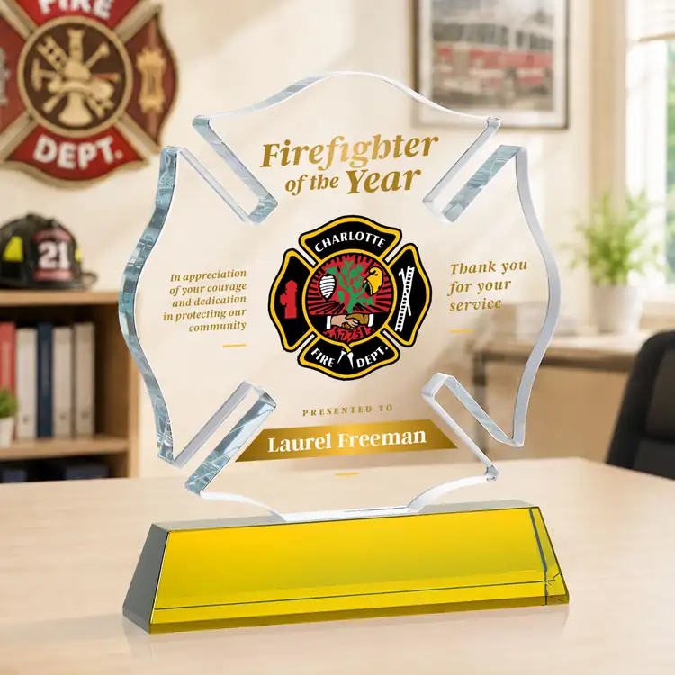 Maltese Cross Award on Newhaven Base - Multicolor #33
