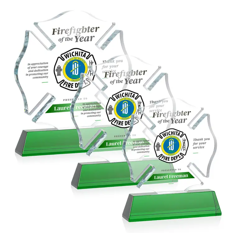 Maltese Cross Award on Newhaven Base - Multicolor #4
