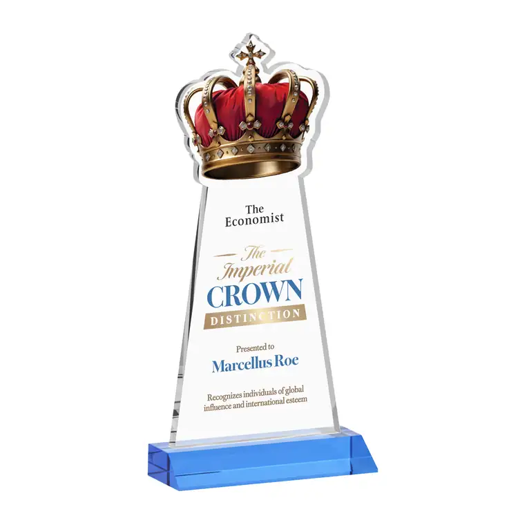 Crown Award - Starfire Crystal - Multicolor #10