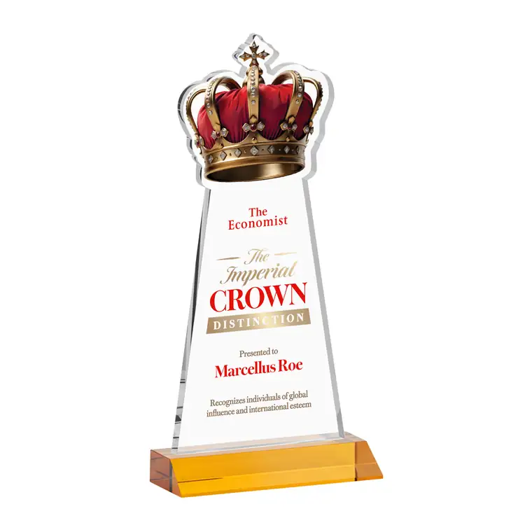 Crown Award - Starfire Crystal - Multicolor #3