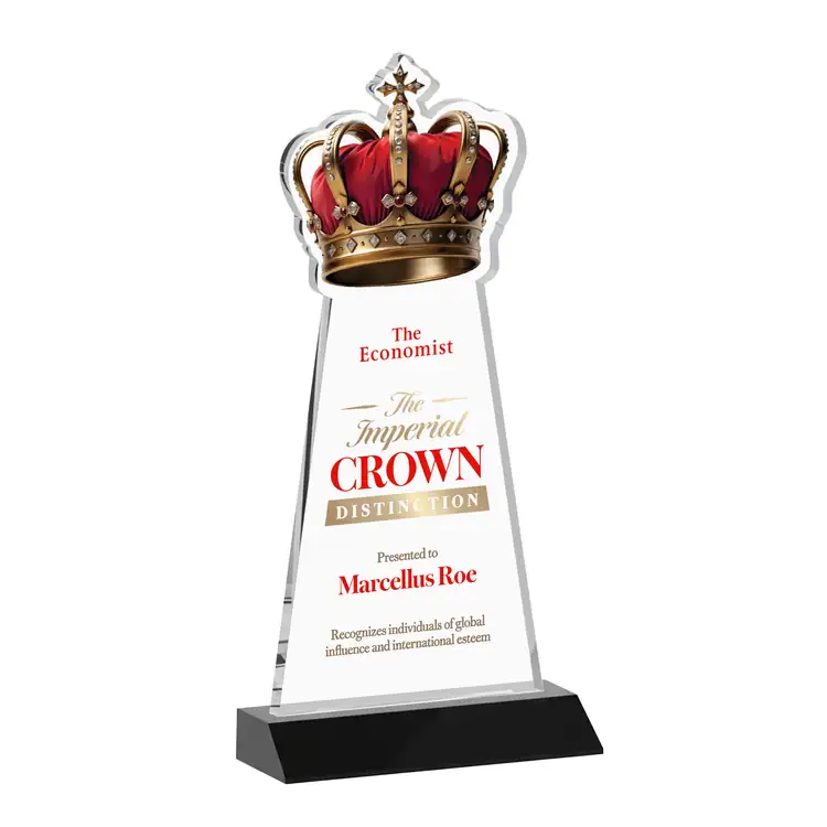 Crown Award - Starfire Crystal - Multicolor #5