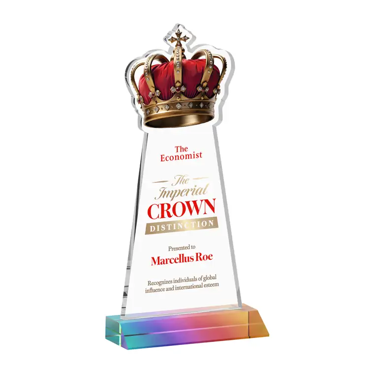 Crown Award - Starfire Crystal - Multicolor #7