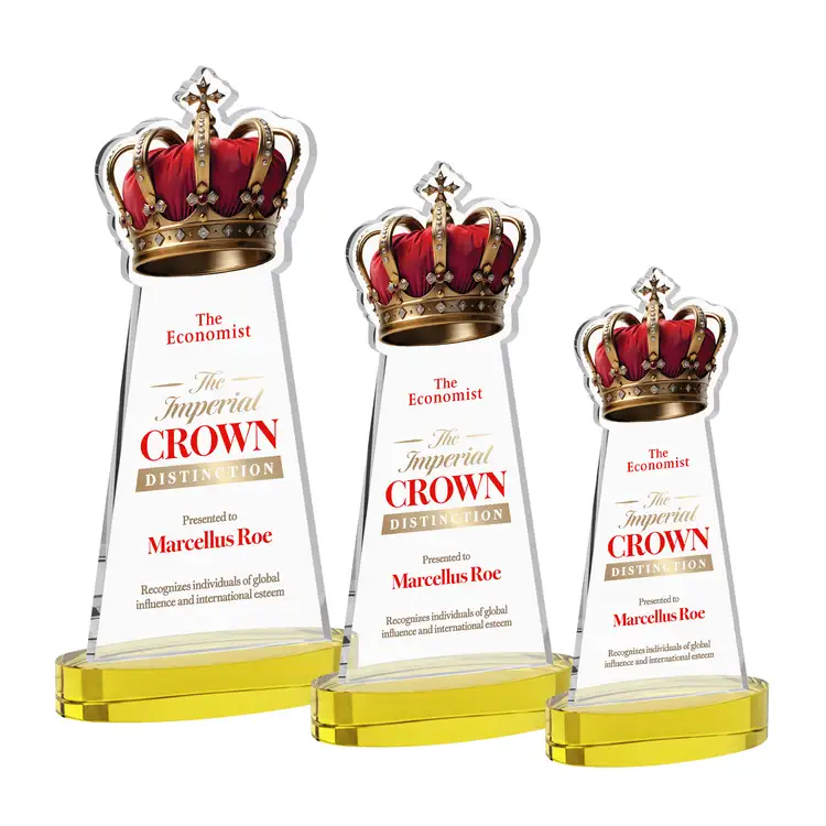 Crown Award on Alberton Base - Multicolor #10