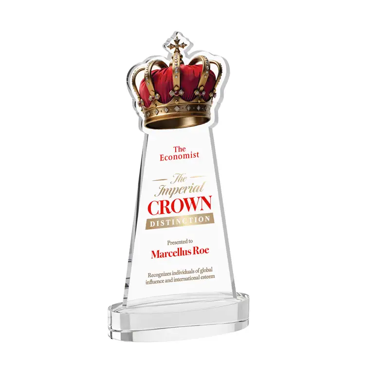 Crown Award on Alberton Base - Multicolor #12
