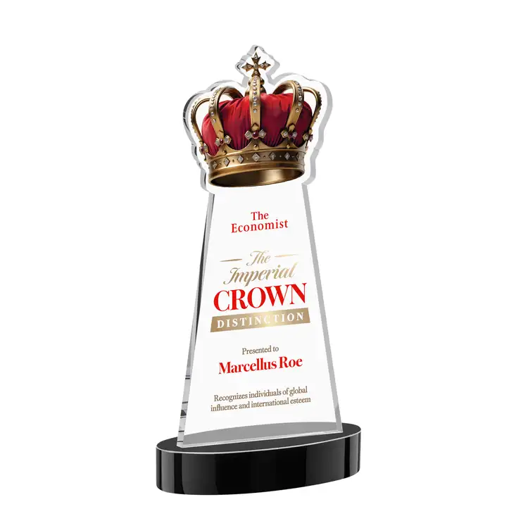 Crown Award on Alberton Base - Multicolor #15