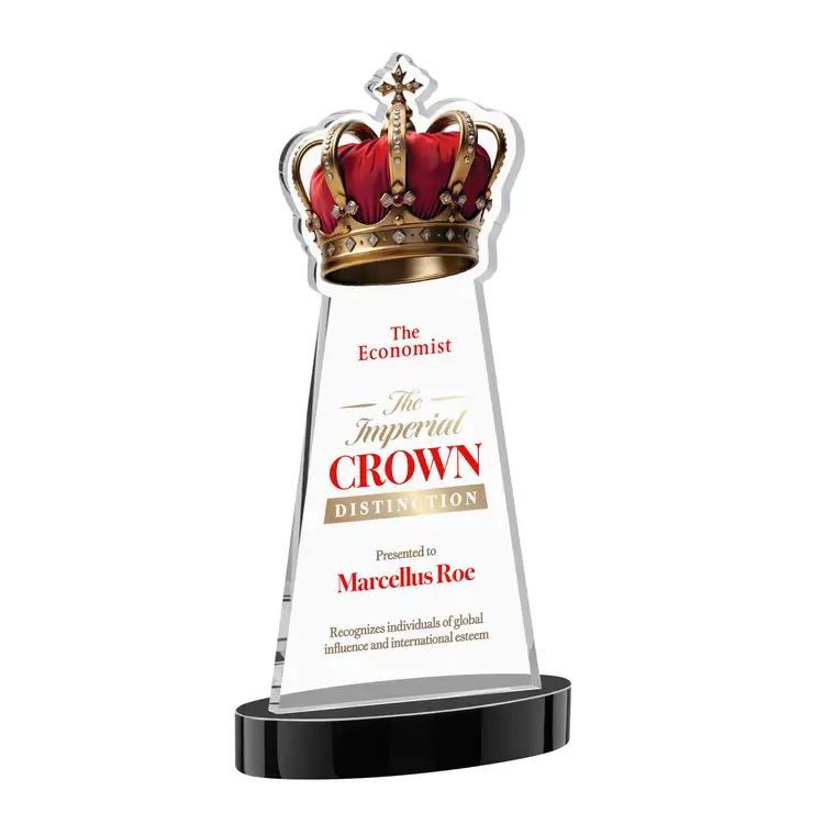 Crown Award on Alberton Base - Multicolor #16