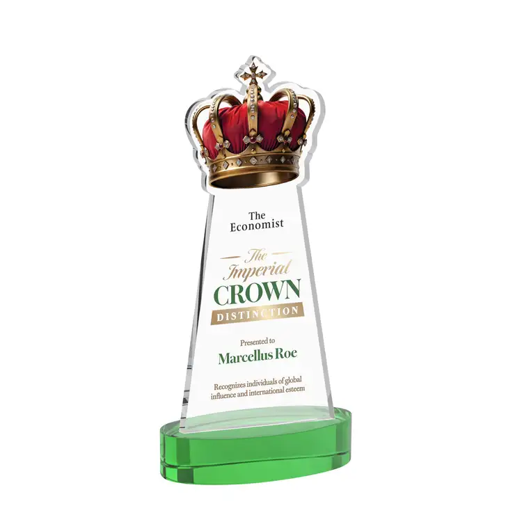 Crown Award on Alberton Base - Multicolor #20