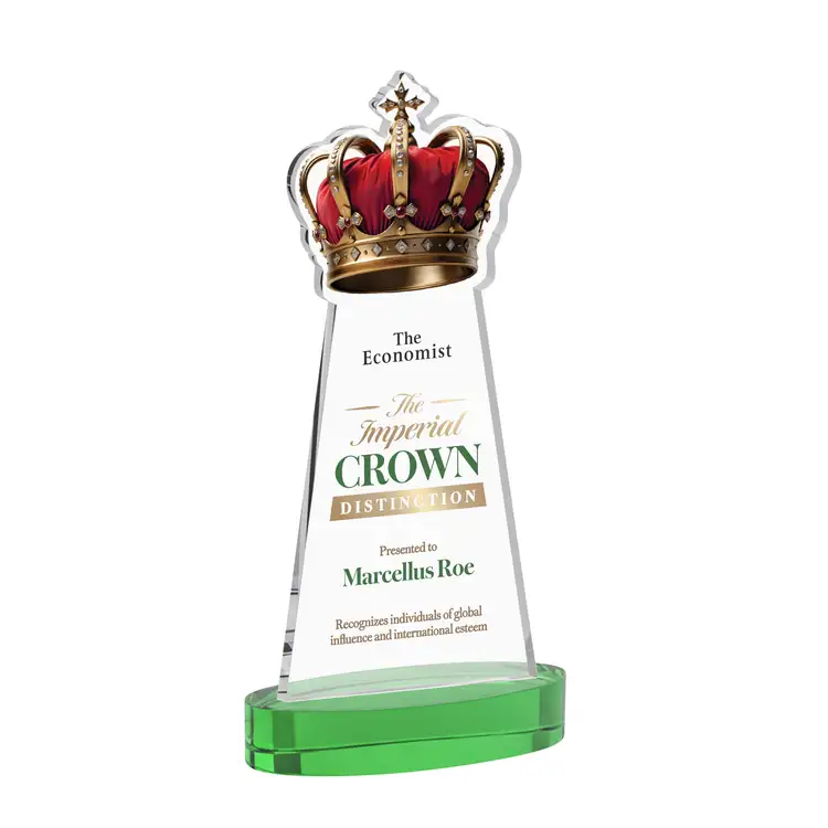 Crown Award on Alberton Base - Multicolor #21