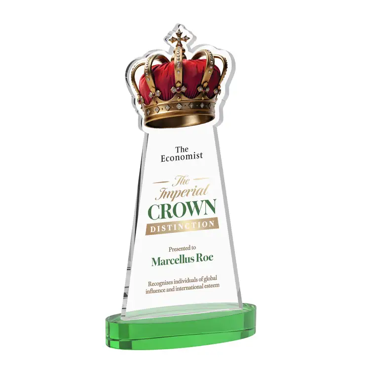 Crown Award on Alberton Base - Multicolor #22