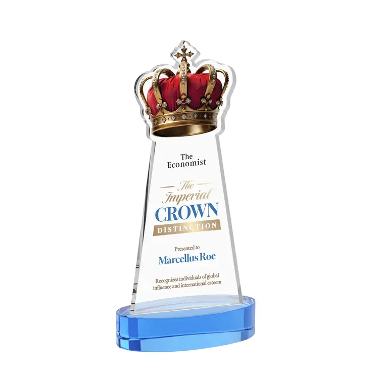 Crown Award on Alberton Base - Multicolor #23